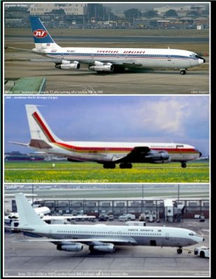 Some thumbnails of the pages of the B707& B720 at Heathrow