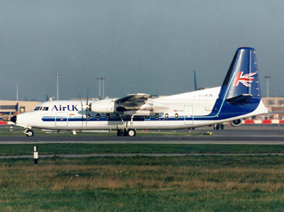 Fokker FK27 Friendship G-BHMW 