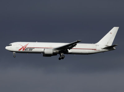 ABX Air at Heathrow 27L