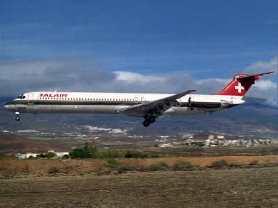 MD82 HB-INB