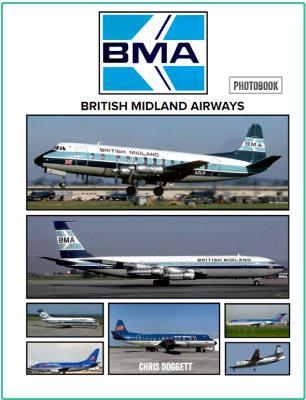 BMA - British Midland Airways Photobook Expect Summer 2024