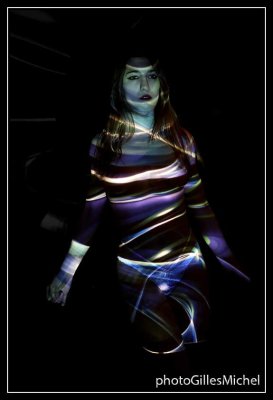 Light Painting Experience with Eleonore