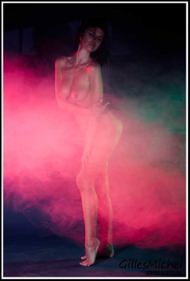 Naked in the smoke by Laura Giraudi