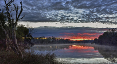 Serpentine River Winter Daybreak