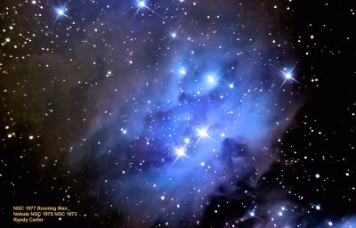 NGC 1977 Running Man Nebula  Stack_357 frames_3927s 40 Darks