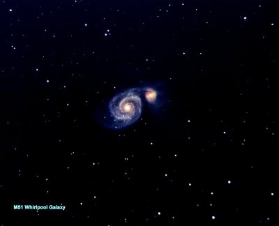 M51 Whirlpool Galaxy. 4/26/20