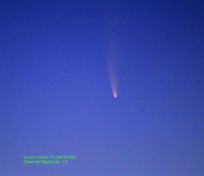 Comet C-2020 F3 (NEOWISE) Observed Magnitude 1.6.JPG