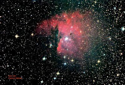 NGC 281 Pacman Nebula. 360 30secs Subs 8/9-10/20