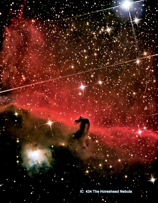 IC 434 The Horsehead Nebula Stack 531frames 11151s