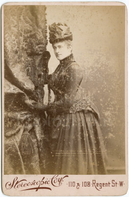 Cabinet Card Victorian Photo