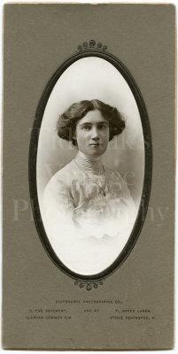 Edwardian Cabinet Card Photo