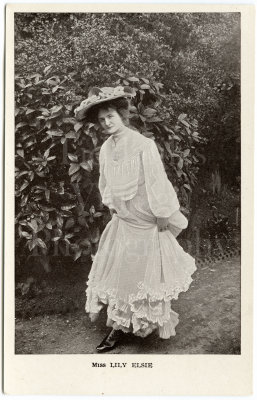 Edwardian Actress Postcard