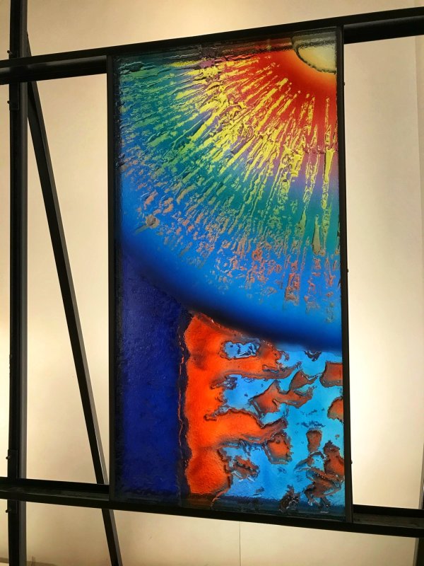 Modern stained glass