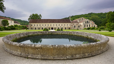 L'Abbaye de Fontenay, Bourgogne.