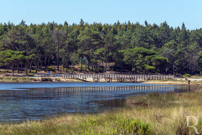 A Lagoa de bidos em 2 de setembro de 2020