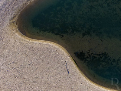 A Lagoa de bidos em 12 de outubro de 2020
