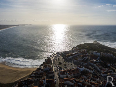 A Nazaré em 26 de outubro de 2020