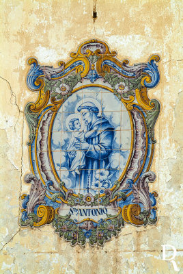 Santo Antnio em Azulejos da Fbrica Sant'Anna (1951)