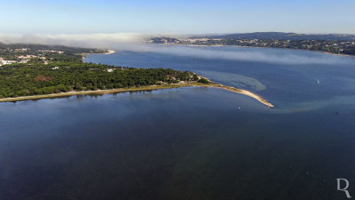 A Lagoa de bidos em 2 de setembro de 2020