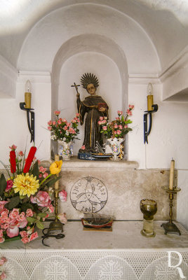 Saint Gonalo's Chapel, where supposedly he was born, in 1360