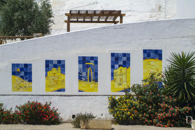 Azulejos de Aljezur, pelos Alunos da Escola Bsica, em 98/99