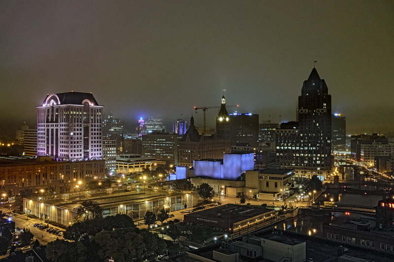 Milwaukee At Night