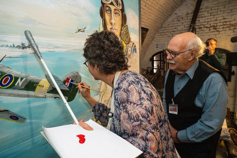 Ambassadeur Nieuw Zeeland  in Fort Vuren