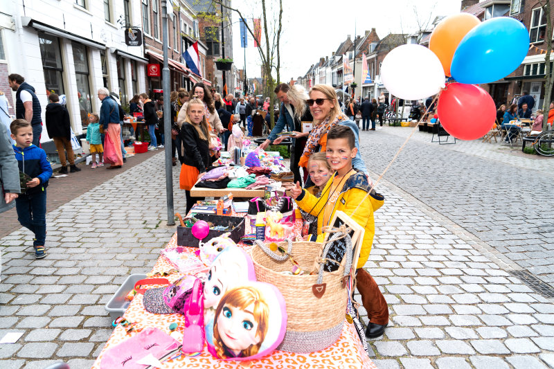 Koningsdag 2022 Voorstraat Vianen