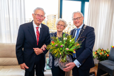 Echtpaar Van Kouwen-Goes 65 Jaar getrouwd