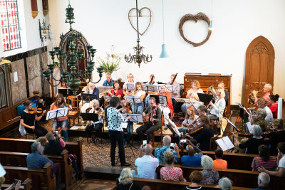Pop-Up Orkest in Rumpts Kerkje