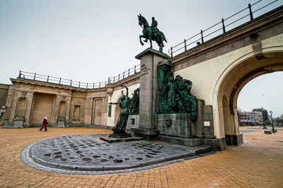 Ruiterstandbeeld Koning Leopold II  Oostende