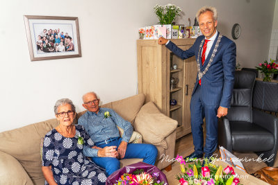 Kobus & Emmie Hol- Oskam   60 jaar getrouwd