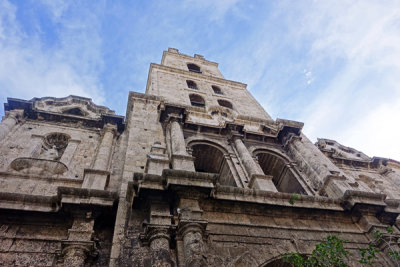 Facade, Havana Cathedral, Cuba.