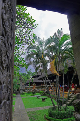 Temple Garden, Bali, Indonesia.