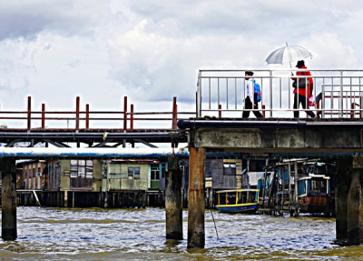 Water Village, Bandar Seri Begawan, Brunei.
