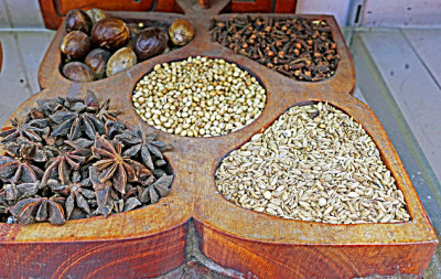 Spices, Cochin, India.