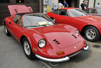 1973 Ferrari Dino 246 GTS, at Vintage Ferrari Event, Radcliffe Motorcar Co., MD (5866)