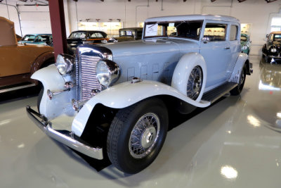 1933 Marmon Sixteen Victoria Coupe, Nicola Bulgari Car Collection, NB Center for American Automotive Heritage, Allentown (0952)