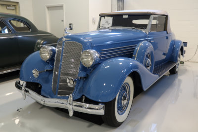 1934 Buick McLaughlin Model 96C Convertible Coupe, Nicola Bulgari Car Collection, NB Center, Allentown, PA (1178)