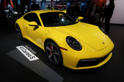 2020 Porsche 911 Carrera S, 8th Generation, Type 992, World Premiere, preview for PCA members, 2018 Los Angeles Auto Show (1224)