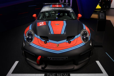 2018 Porsche 911 GT2 RS Clubsport, Type 991.2, preview of Porsche exhibit & new 911 for Porsche Club, 2018 L.A. Auto Show (1325)