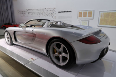 2000 Porsche Carrera GT Prototype, only survivor of 2 made, debuted @ 2000 Paris Motor Show. Petersen Automotive Museum (1835)