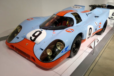 1969 Porsche 917K, Chassis #004. In 1970, a 917K brought Porsche its 1st of 19 overall victories at 24 Hours of Le Mans (1878)
