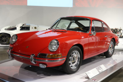 1964 Porsche 901: The 901 was later renamed 911. Petersen Automotive Museum Collection, gift of James & Rachel Stull. (1987)