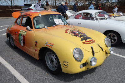 1950s Porsche 356 Coupe, People's Choice Concours, Porsche Swap Meet in Hershey, PA (0736)
