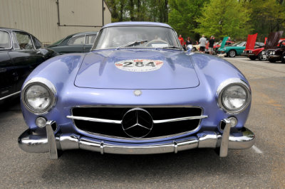 1955 Mercedes-Benz 300SL Gullwing with sticker indicating participation in 2005 Mille Miglia (5718)