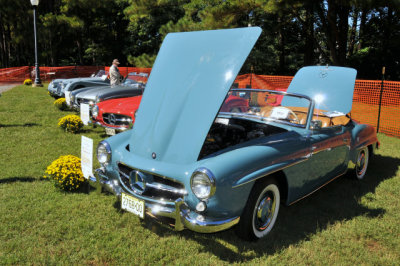 1956 Mercedes-Benz 190SL, Claire Wegner, East Hanover, NJ (4480)