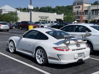 2011 Porsche 911 GT3 RS 4.0, one of 600 built, 997.2; photographed in Hunt Valley, Maryland (1161)