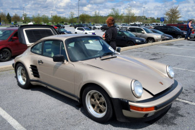 For sale at Car Corral, 1980s 911 Carrera, Turbo-Look Coupe, Porsche Swap Meet in Hershey, PA (3409)