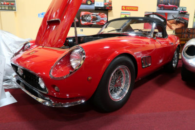 1963 Ferrari 250GT SWB California Spyder, one of 54 made, one of 3 with alloy body, probably the most valuable car here (3910)